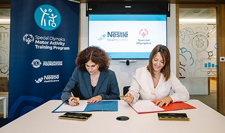 Nestlé Health Science becomes global partner to Special Olympics