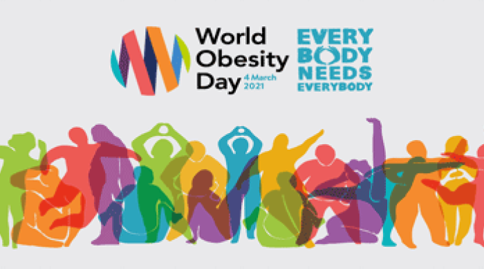 word obesity day banner