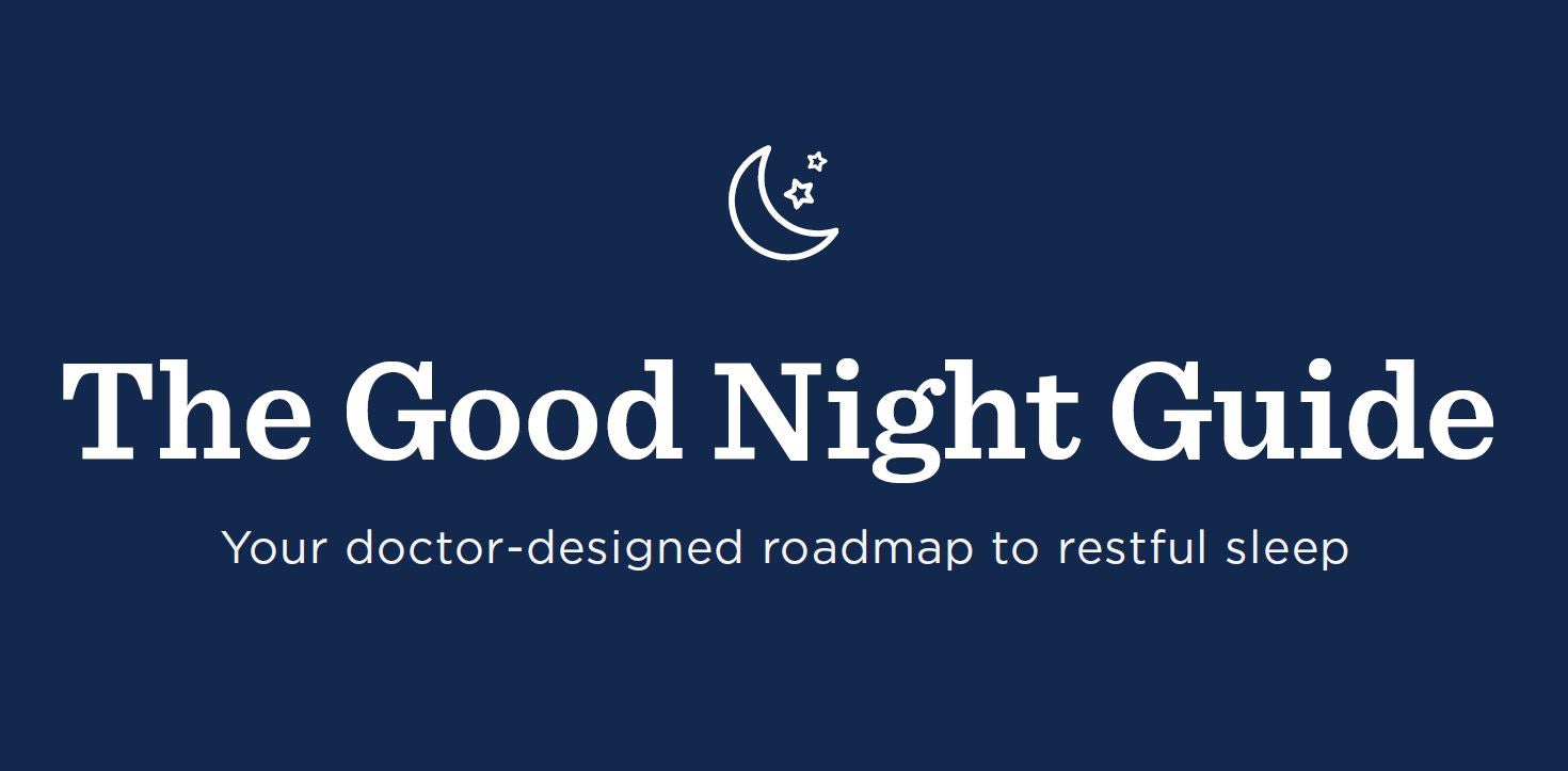 A good night’s sleep is one of the five most important elements to improving health